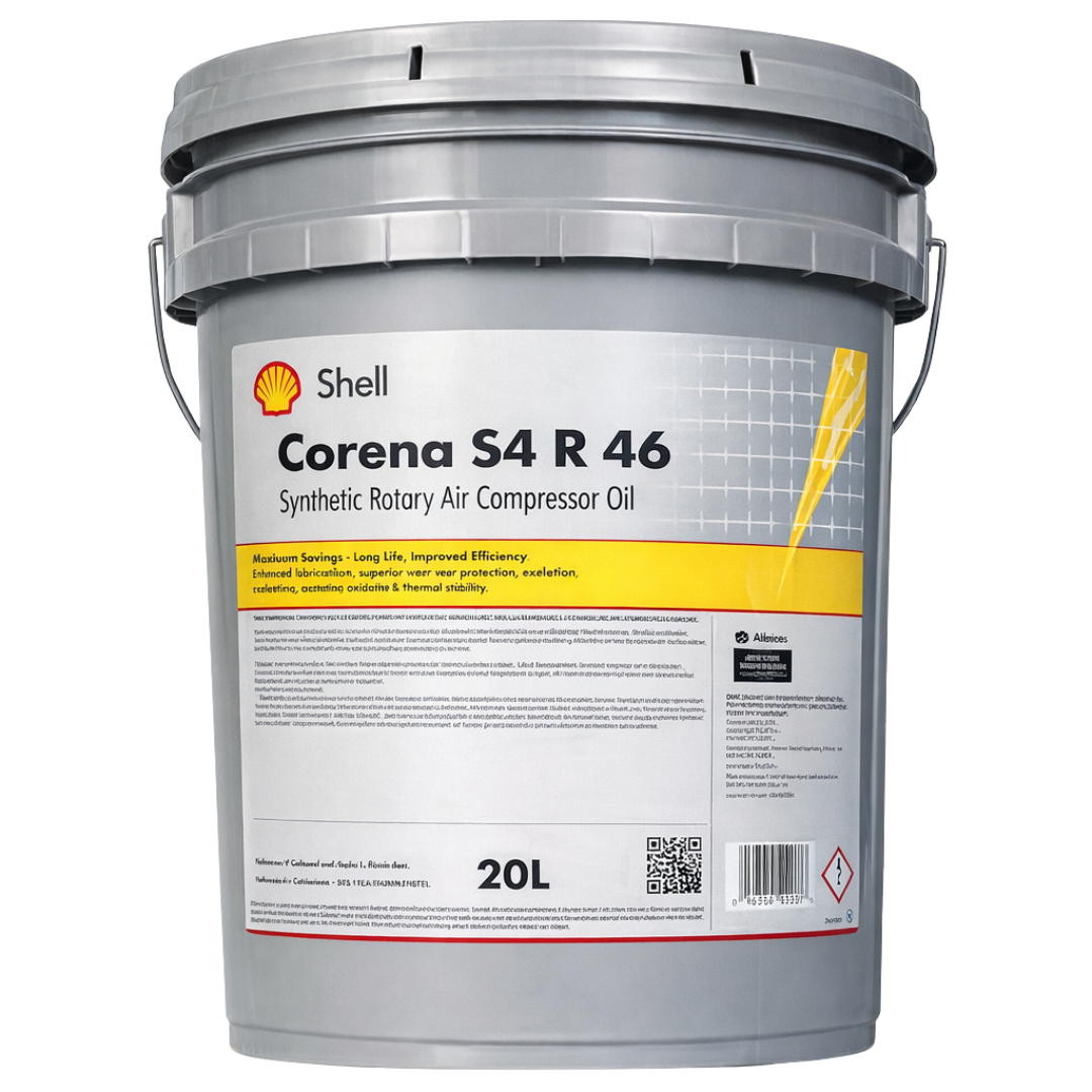 Shell Corena S4 R 46 (20L) | Rotary Compressor Oil – Lubex Africa