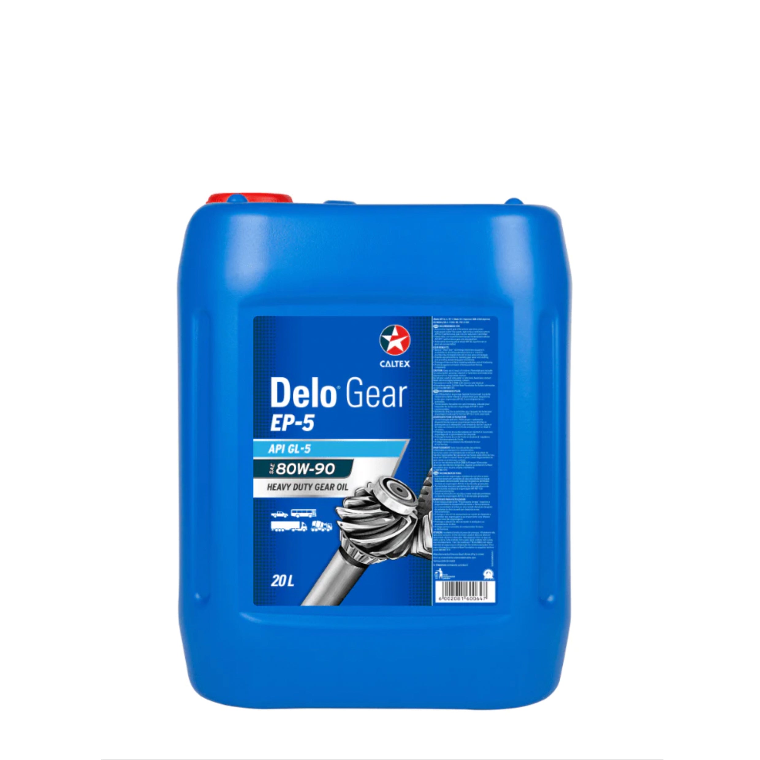 Caltex Delo Gear EP5 80W90 (20LPPLEN) – Lubex Africa